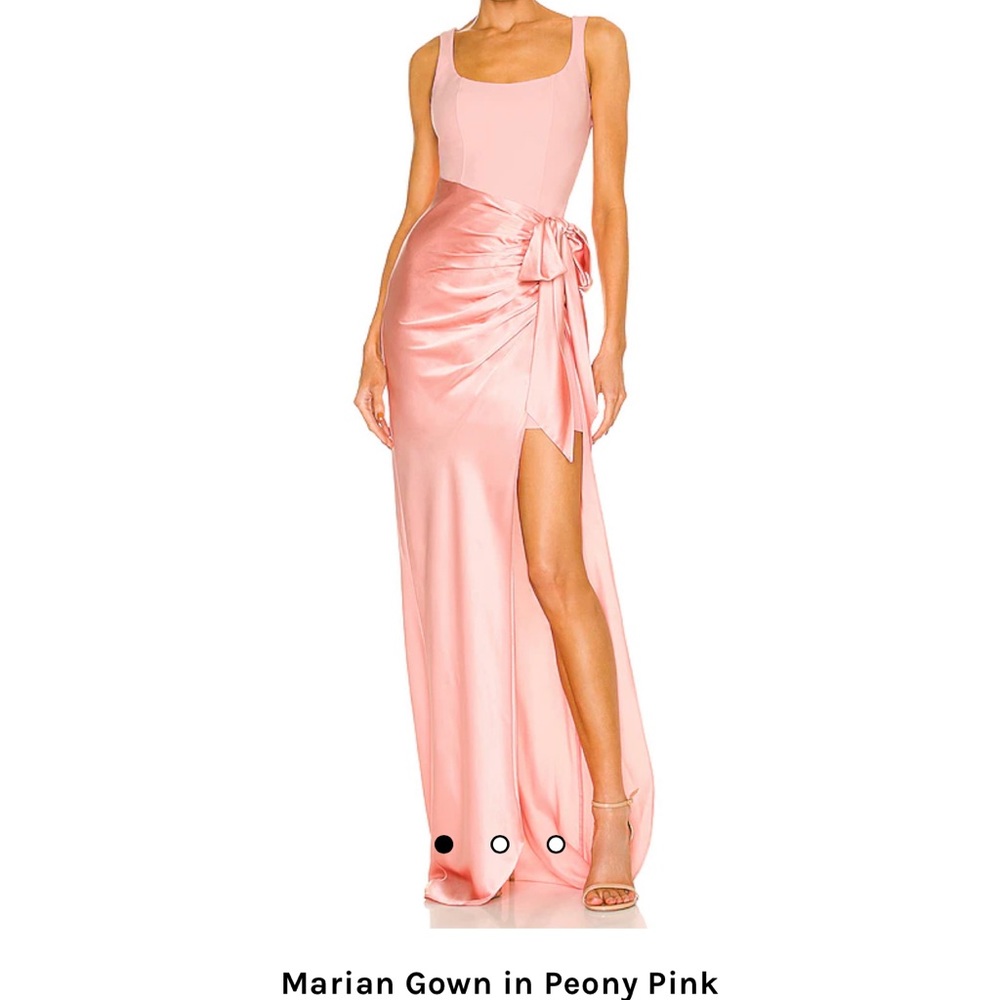 Marian Gown in Peony Pink